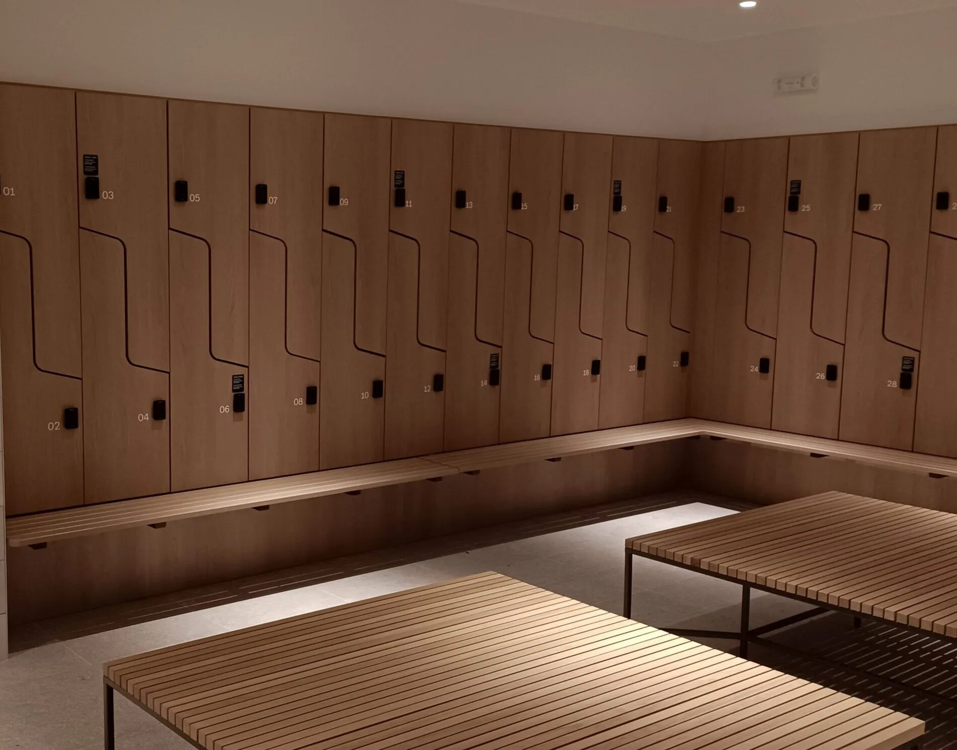 Allianz Stadium Lockers